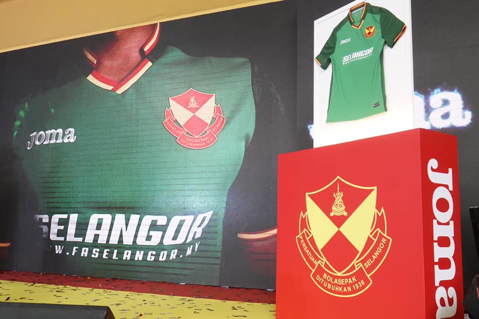 Selangor Perkenalkan Jersi Rasmi Ketiga Untuk Musim 2019