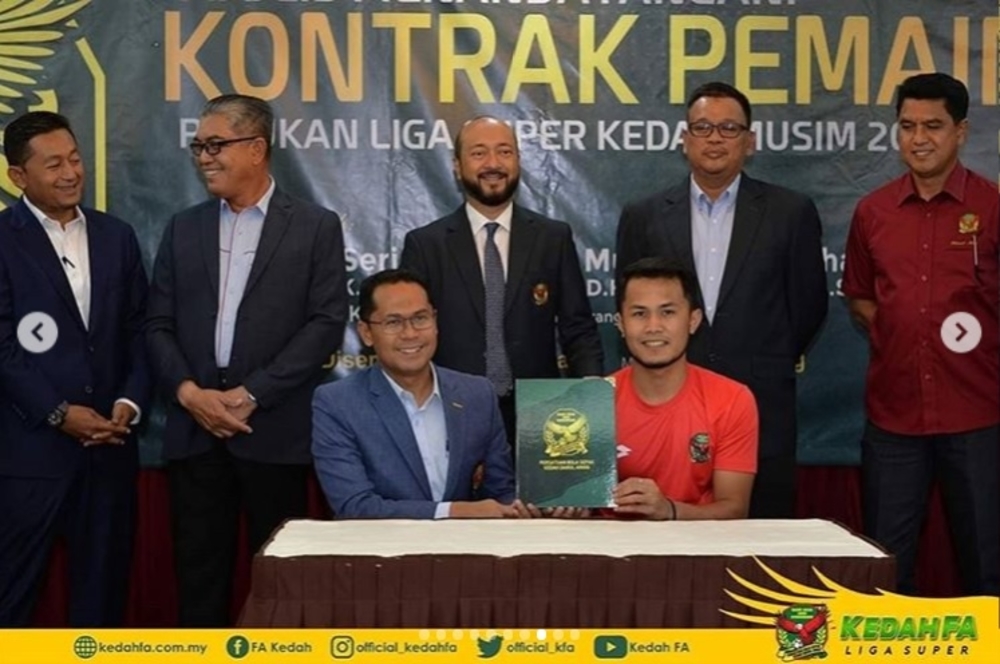 Hadin Azman Kedah FA 2019