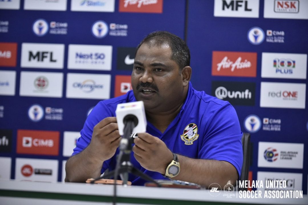 Ishak kunju PDRM Melaka United Liga Super 2020 berat badan