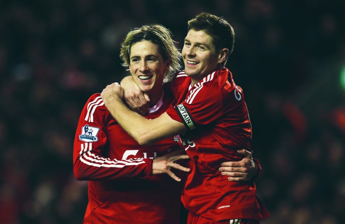 Steven Gerrard Fernando Torres Liverpool