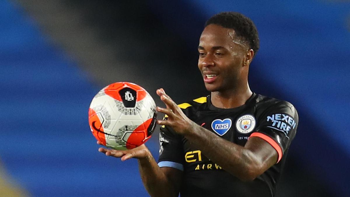 Raheem Sterling Man City Brighton 2020