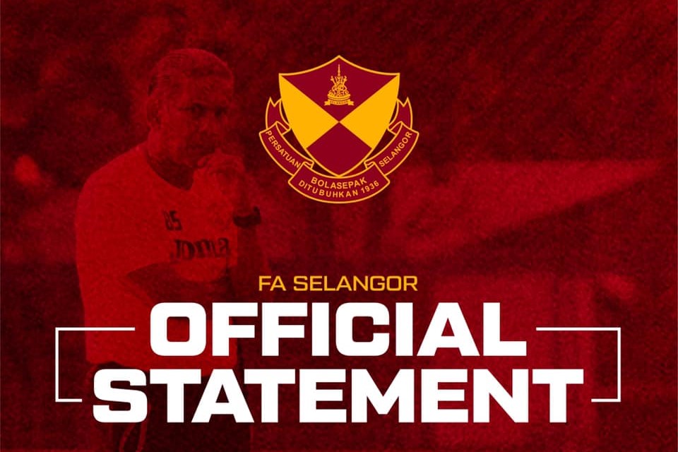 FA Selangor Pecat B. Satiananthan