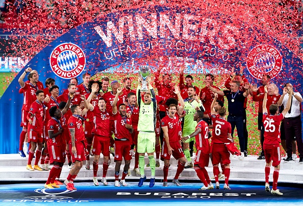 Bayern Munich Sevilla Piala Super UEFA