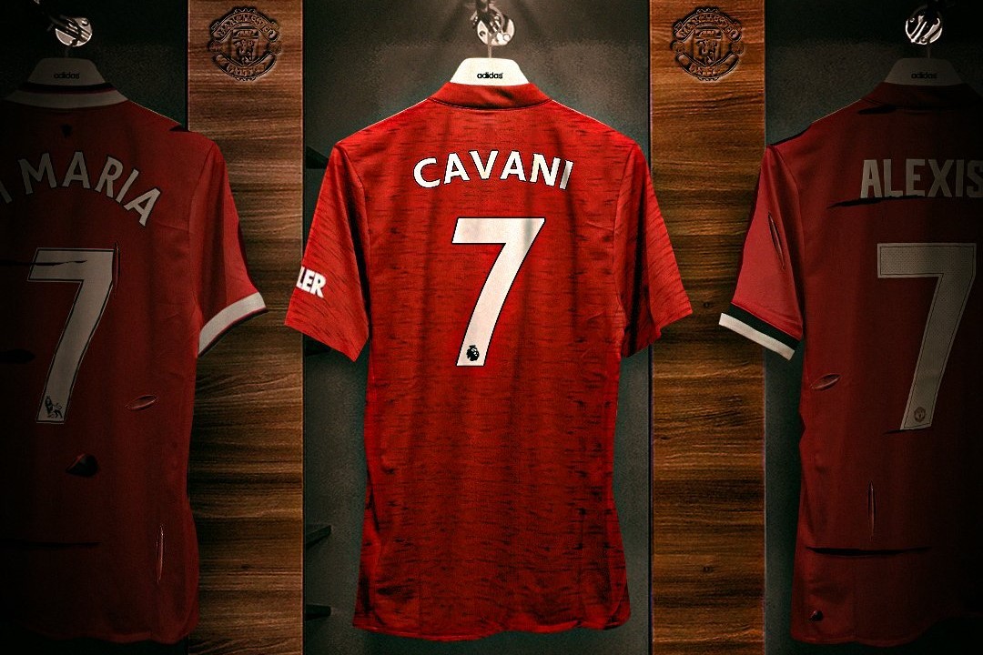 Edinson Cavani 7 United