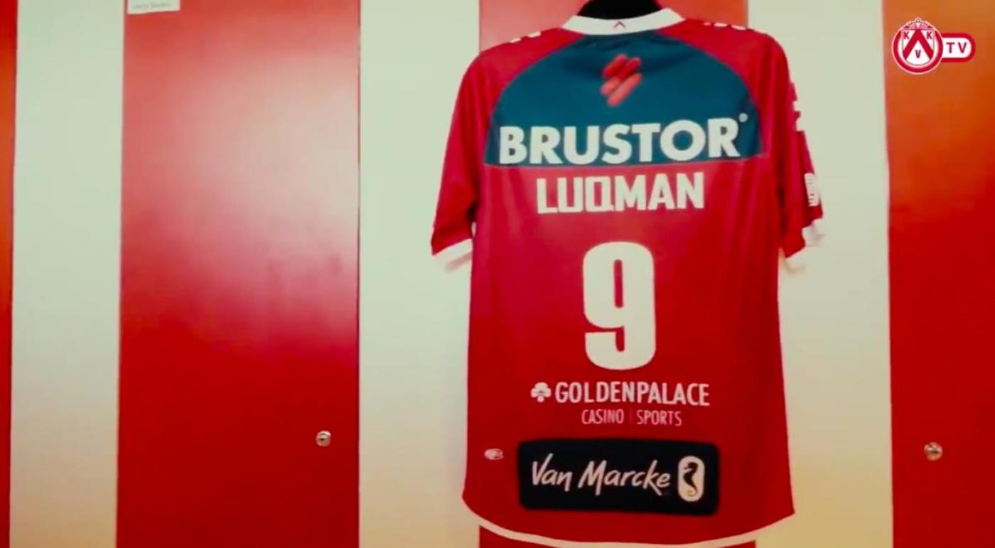 Luqman Hakim KV Kortrijk 2020 Liga Belgium