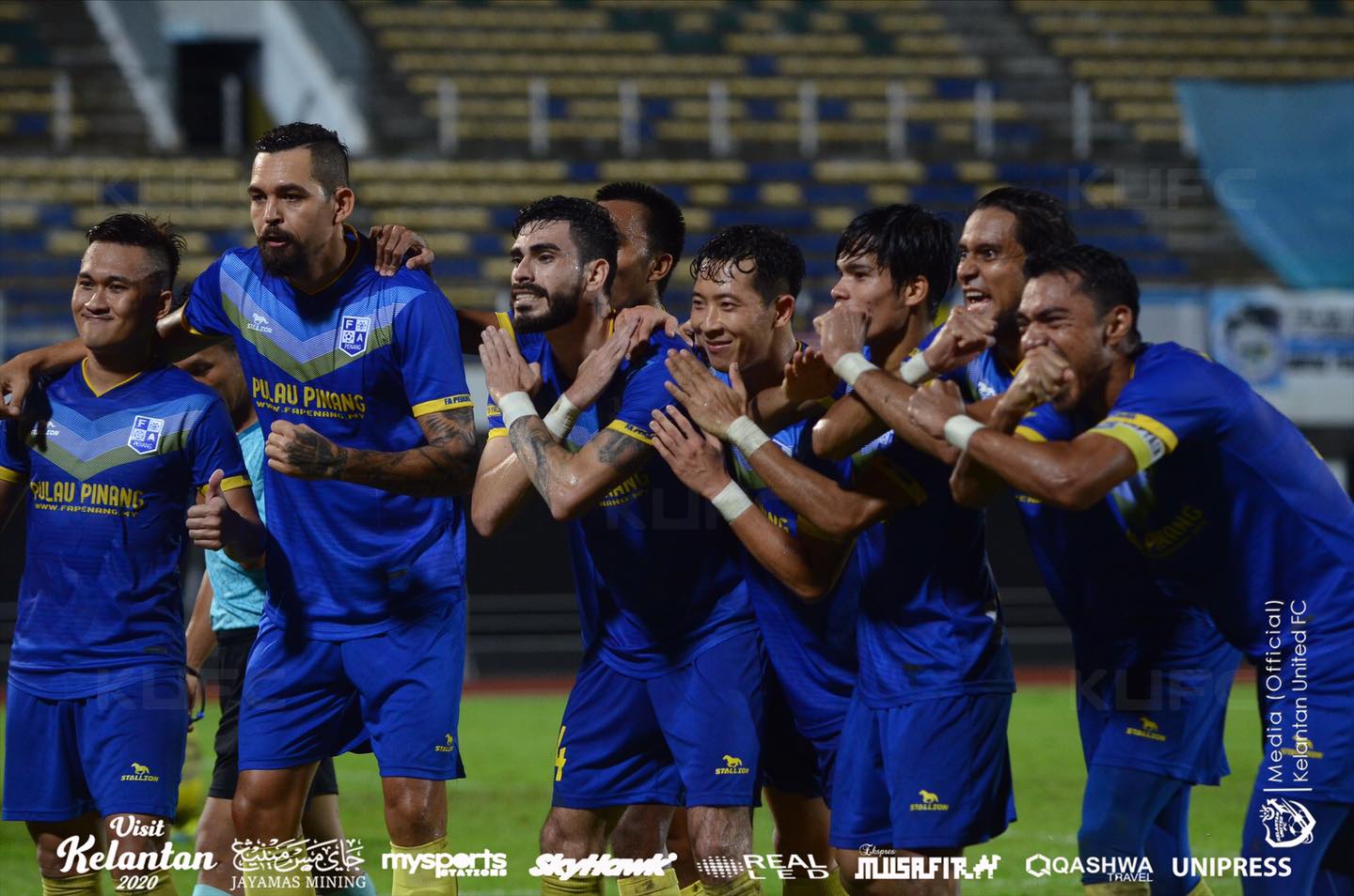 Pulau Pinang Kelantan United Liga Premier 2020 Juara