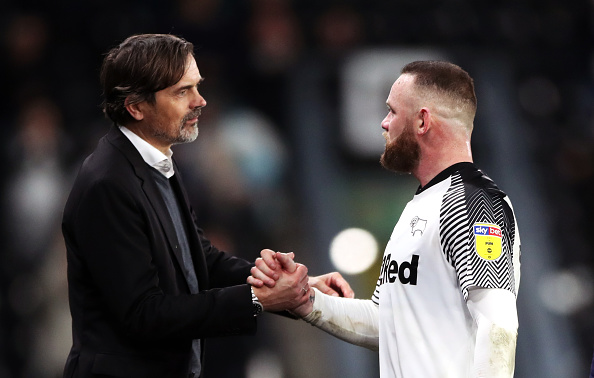 Phillip Cocu Wayne Rooney Derby County