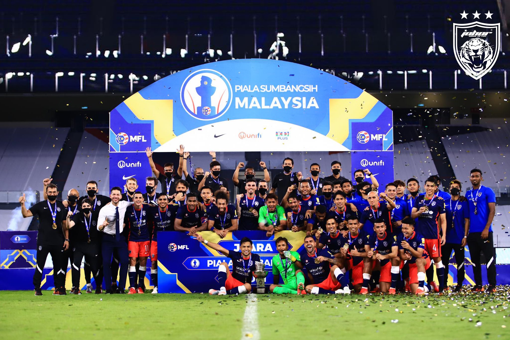 JDT Juara Piala Sumbangsih 2021 Kedah 5 perkara