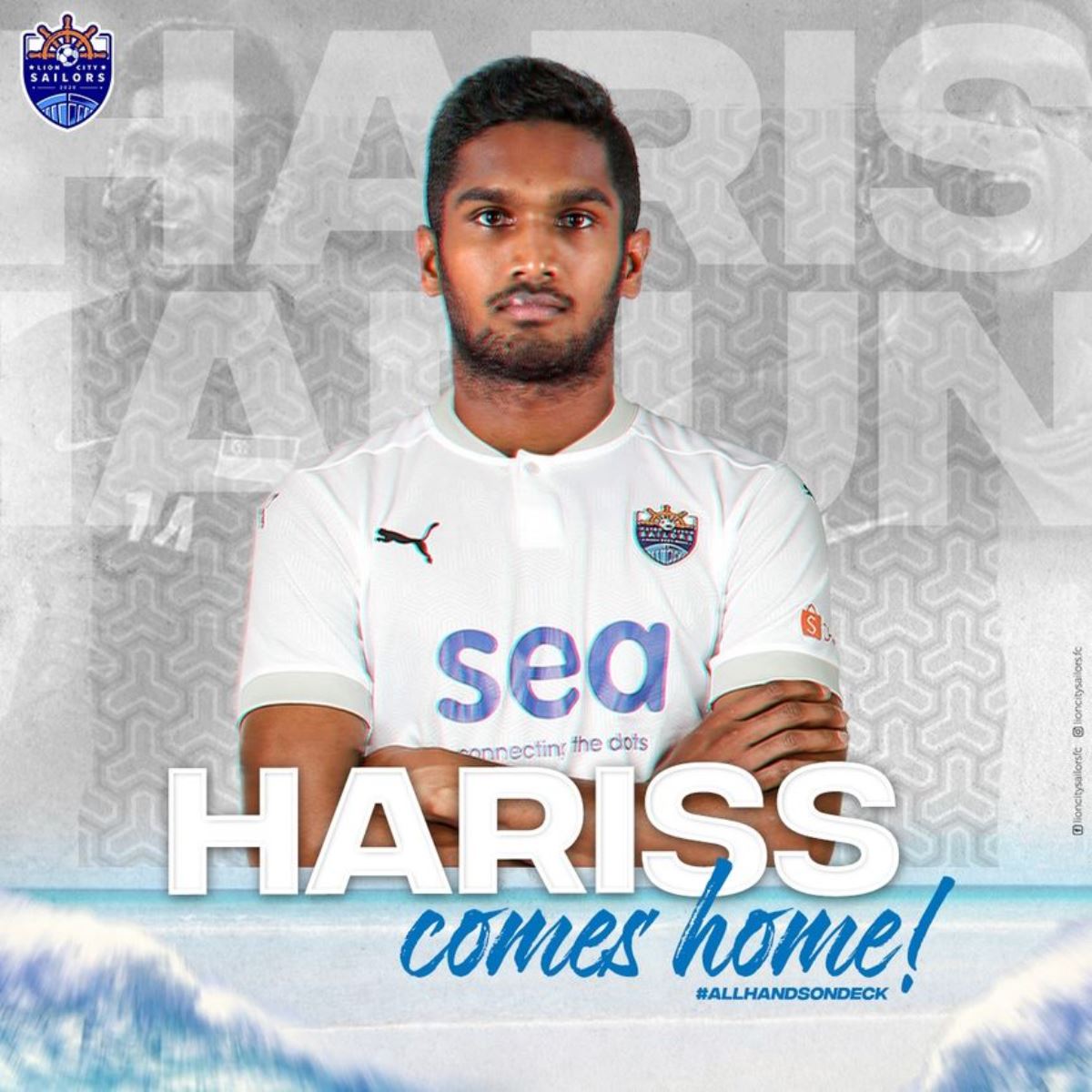 Hariss Harun JDT Lion City Sailors 2021 Kedah Piala AFC