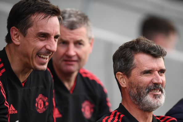 Gary Neville Roy Keane Manchester United Kapten