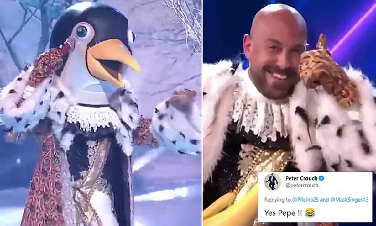 Pepe Reina Penguin Bernyanyi The Mask Singer