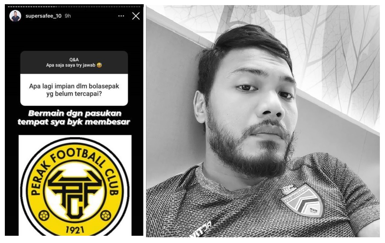 Safee Sali KL City Perak FC 2021