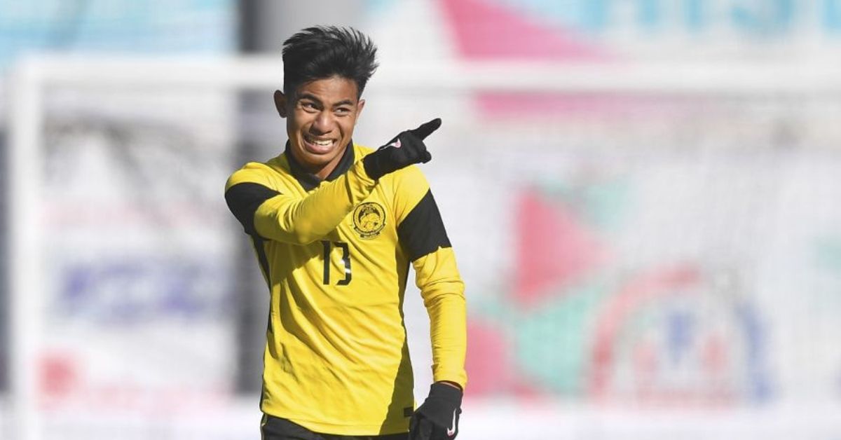 Azfar Fikri Azhar Malaysia B-22 kelayakan Piala Asia B-23 2 gol Mongolia