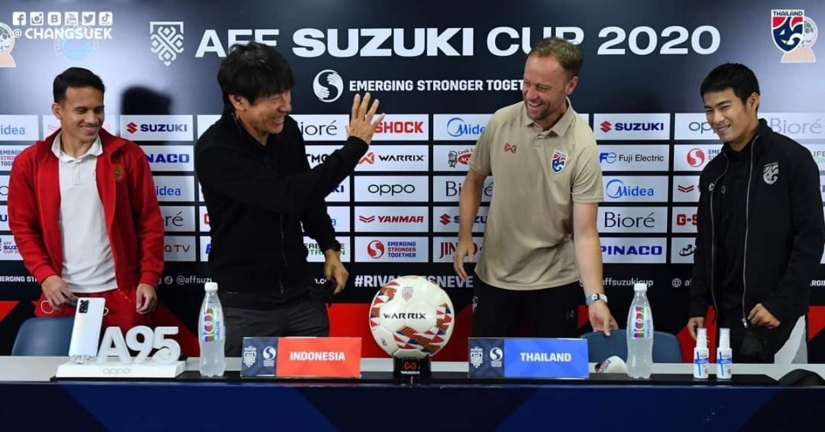 Isyarat 5 jari shin tae-yong alaxandre polking aff 2020 final