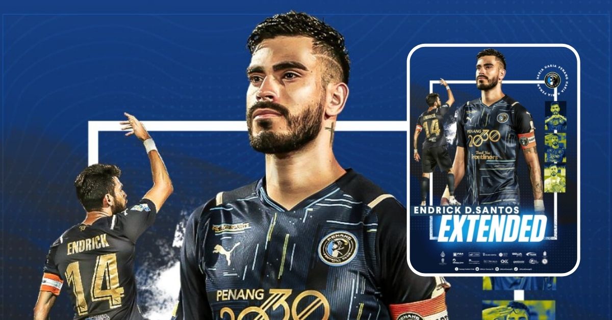Penang FC Endrick dos Santos kekal 2022