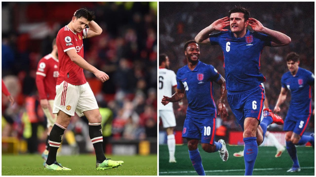 Harry Maguire Manchester United England
