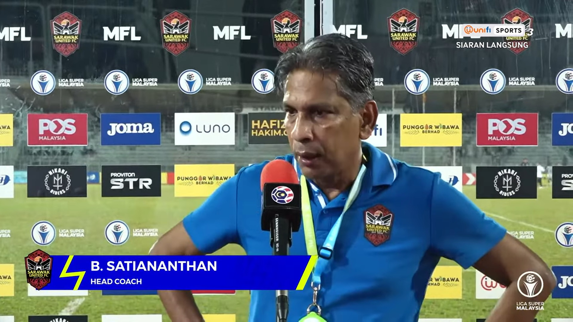 B Satiananthan Sarawak United