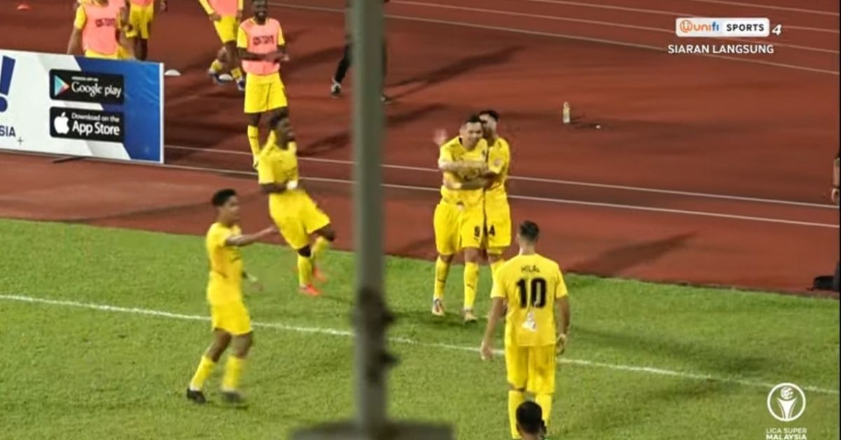 Casagrande Penang Sarawak United gol pertama