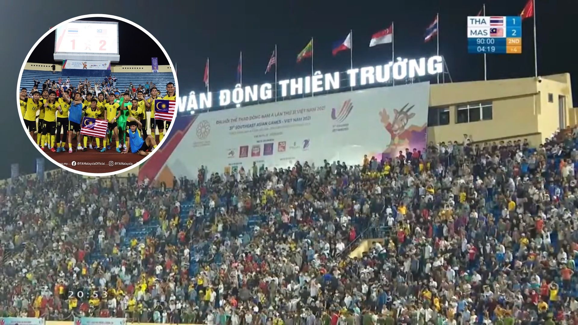 Malaysia Thailand Penyokong Vietnam