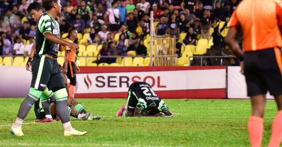 Ifedayo Olusegun JDT Melaka United Piala FA 2022