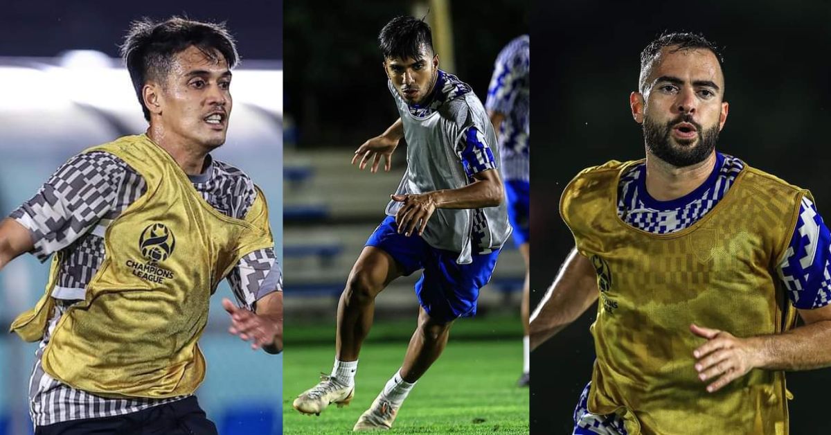 Leandro Velazquez Jordi Amat Nazmi Faiz JDT ACL 2022